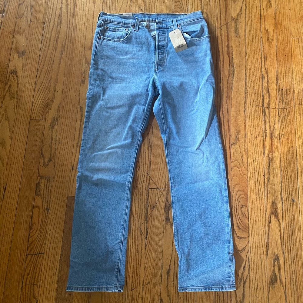Levi’s 501 original with button fly.